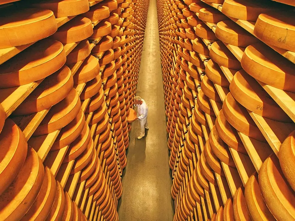 Käsekeller in der Käsestraße Bregenzerwald /