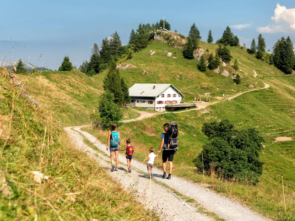 Familienwanderung am Hochhäderich