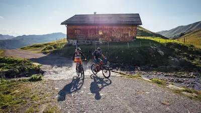 Mountainbiken in Damüls