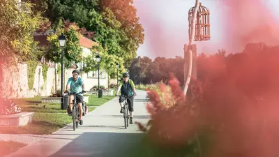 Radfahren auf dem Innradweg