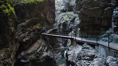 Blick in die Breitachklamm