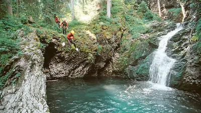 Canyoning im Kleinwalsertag
