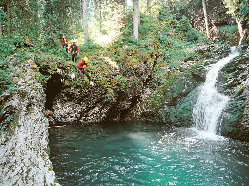 Canyoning im Kleinwalsertag