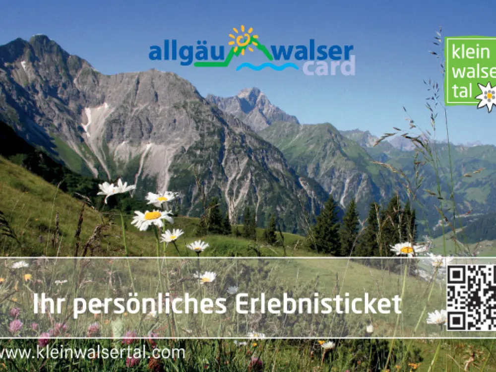 Gästekarte Allgäu Walsertal