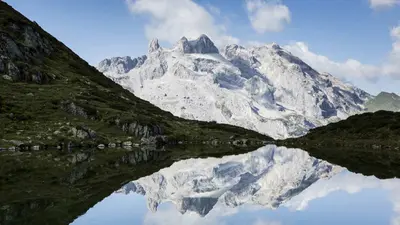 Tobelsee mit Drei Türme