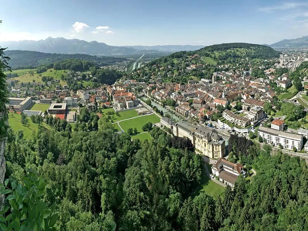 Blick auf Feldkirch /