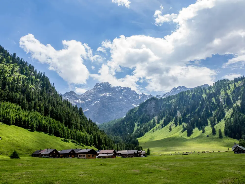 Der Panüelerkopf ist mit 2859 m Seehöhe der zweithöchste Berg im Rätikon