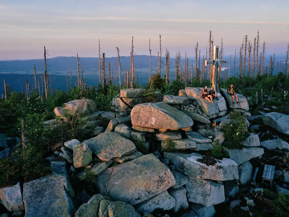 Wandern am Plöckenstein