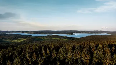 Blick über den Böhmerwald