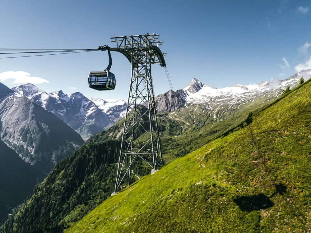 Seilbahn 3K K-onnection auf das Kitzsteinhorn