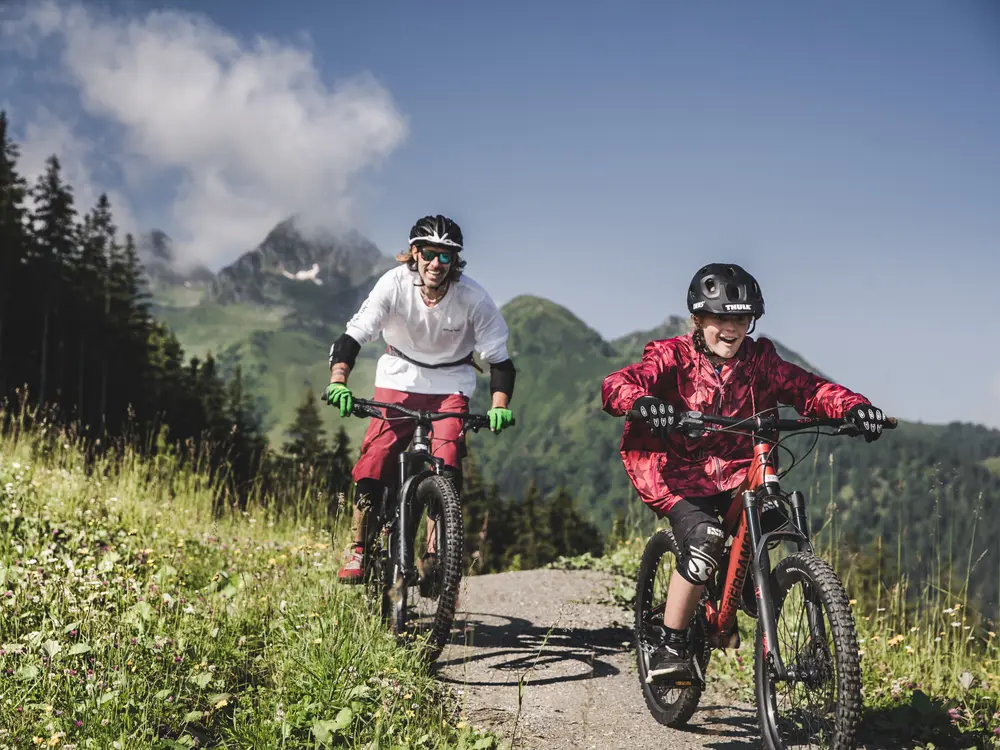 Mountainbike-Trail am Maiskogel in Zell am See-Kaprun