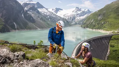 Die Klettersteige bei den Hochgebirgsstauseen in Kaprun