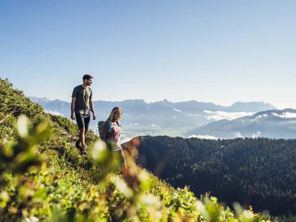 Panoramaweg auf der Schmittenhöhe