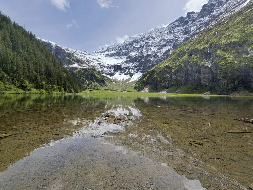 Blick auf den Hintersee