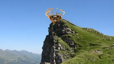 Aussichtsplattform auf dem Stubnerkogel