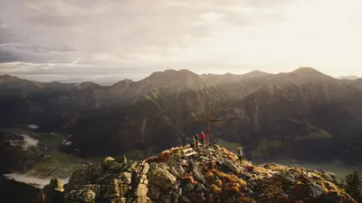 Wandern auf der Schlossalm