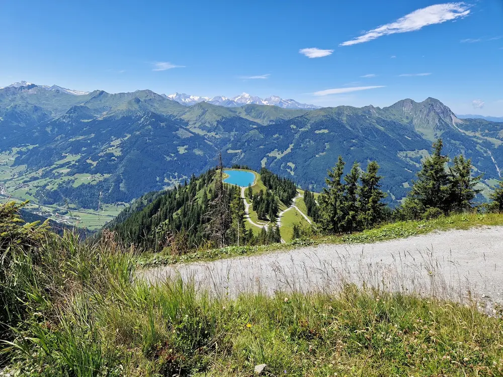 Blick auf den Spiegelsee