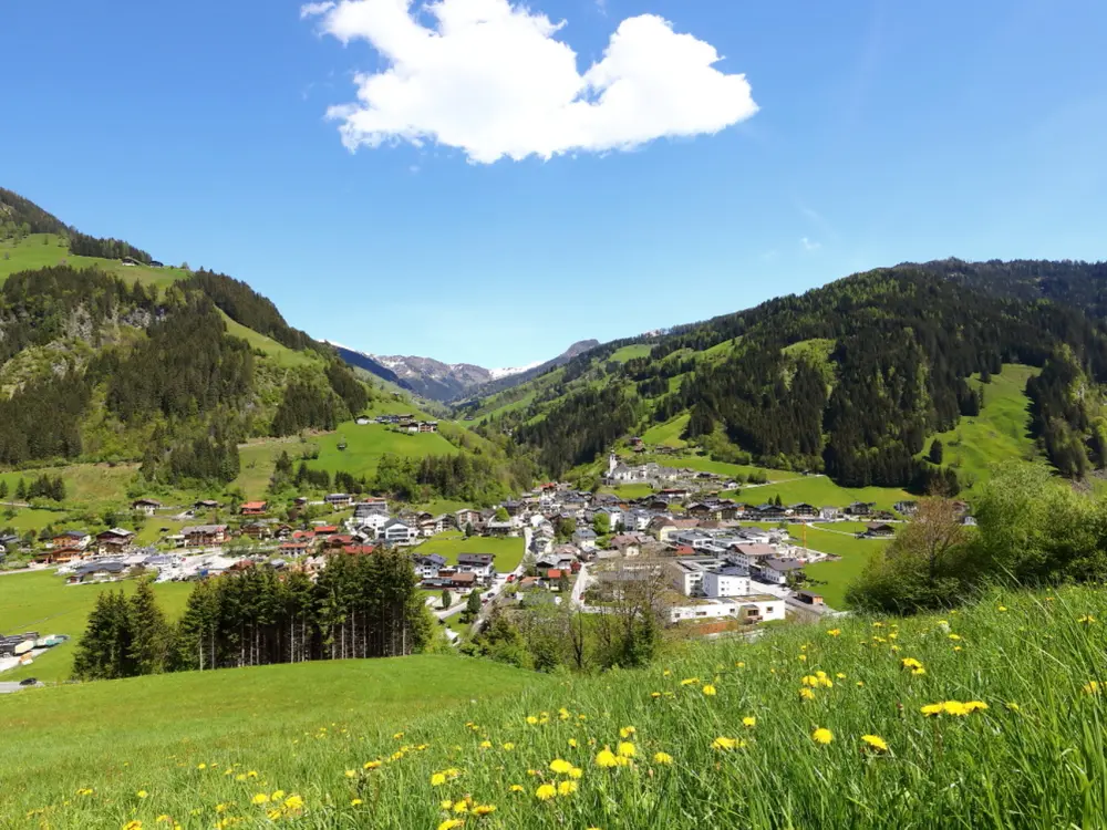 Blick ins Großarltal
