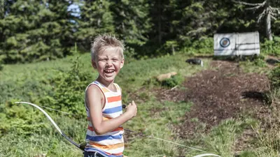 Bogenparcurs für Kinder am Hochkönig