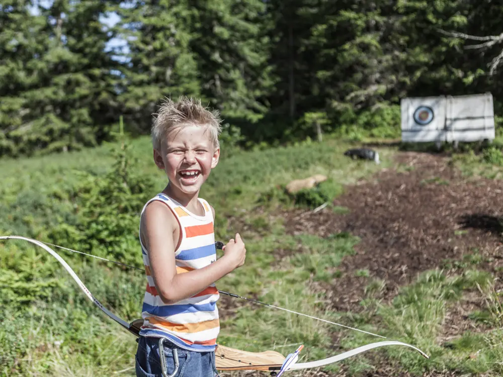 Bogenparcurs für Kinder am Hochkönig