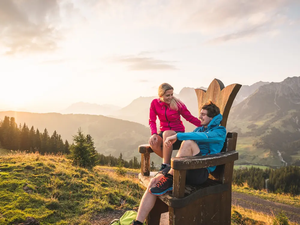 Aussichtspunkt am Hochkönig