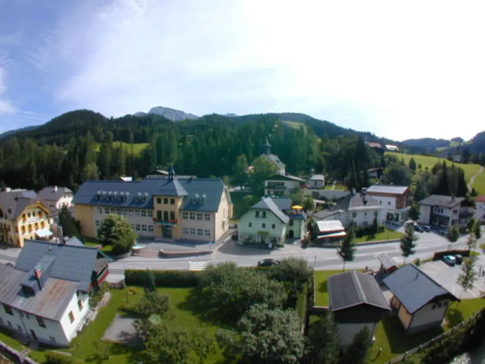 Das Ortszentrum von Annaberg