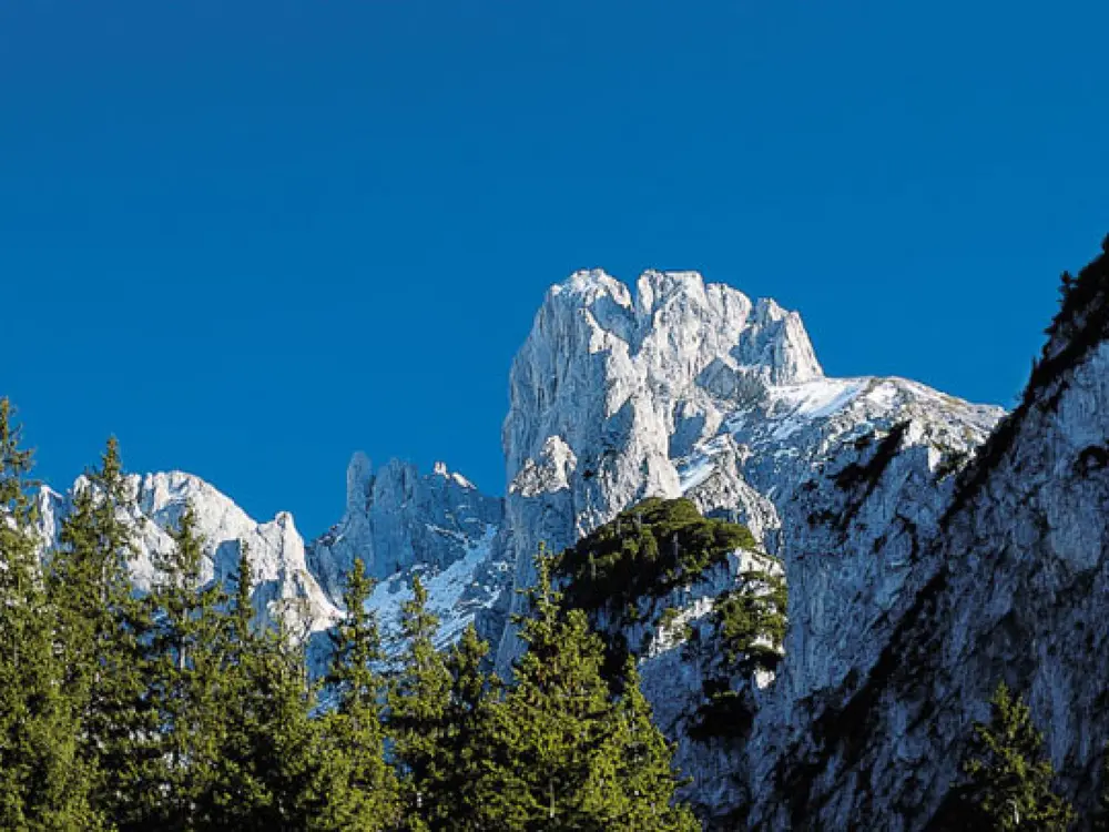 Blick auf die Bischofsmütze