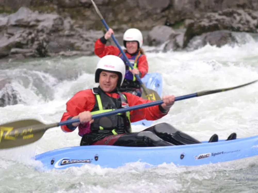 Ein Wildwassererlebnis in seiner schönsten Form