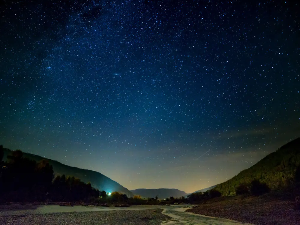 Sternenhimmel über dem Lungau