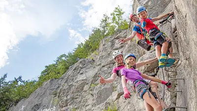 Familienklettersteig bei Weißbach