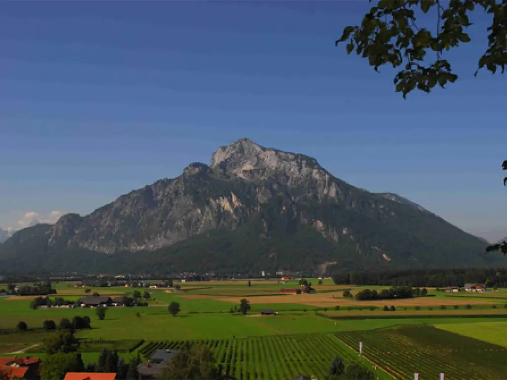 Untersberg von Hellbrunn