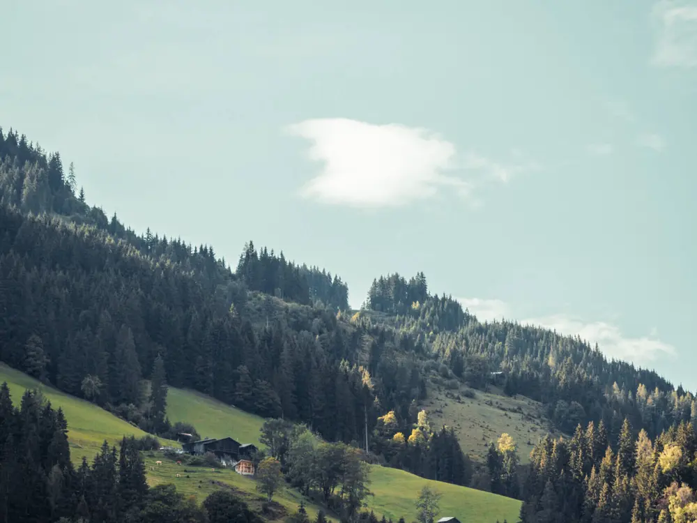 Berglandschaft bei St. Veit im Salzburger Land
