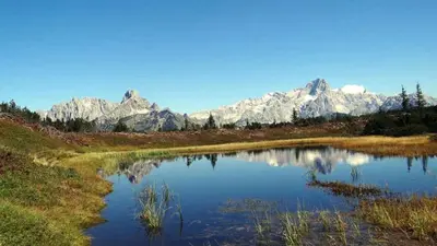 Gebirgssee auf dem Gerzkopf bei Eben im Pongau