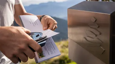 Prägestempel beim Gipfelspiel am Hochgründeck