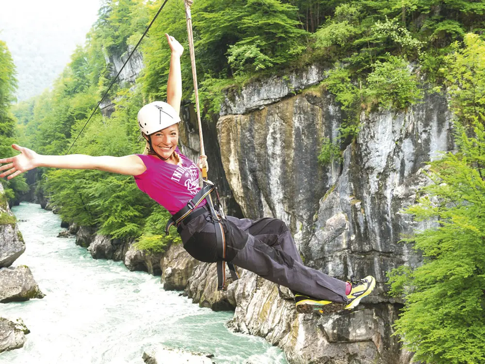 Flying Fox in Golling