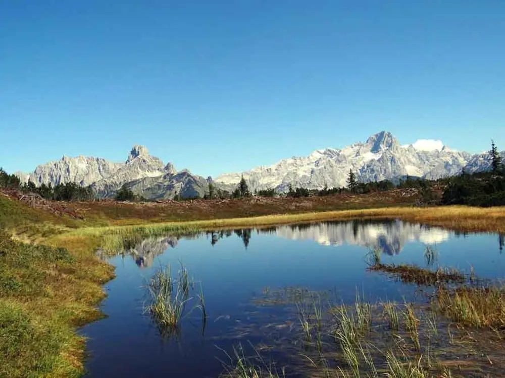 Gebirgssee auf dem Gerzkopf bei Eben im Pongau