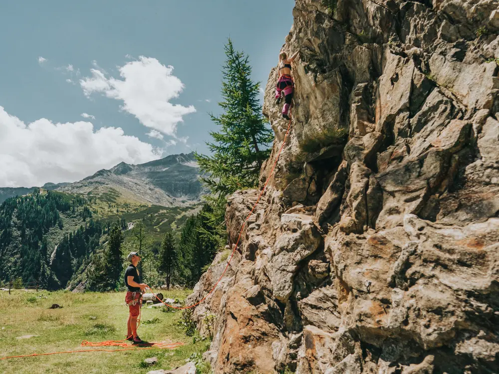 Kletterfelsen Kölnbreinsperre - Maltatal