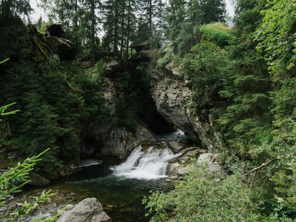 Klettergarten Hochsteg im Maltatal