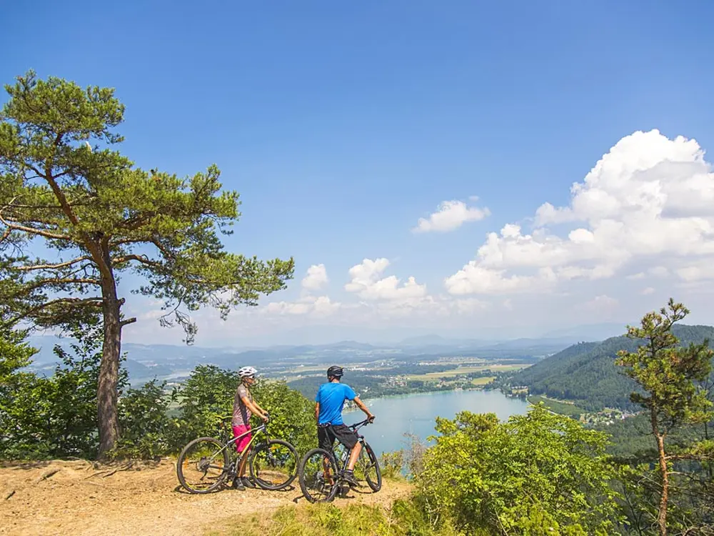 Radtour am Klopeiner See
