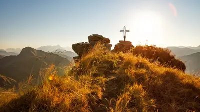 Gipfelkreuz in der Region Saalbach Hinterglemm