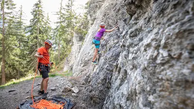 Familien-Klettergarten Rappenwand