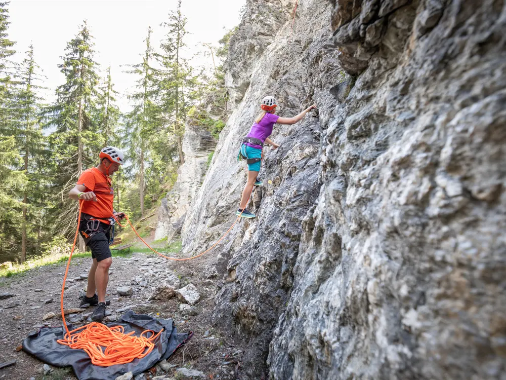 Familien-Klettergarten Rappenwand