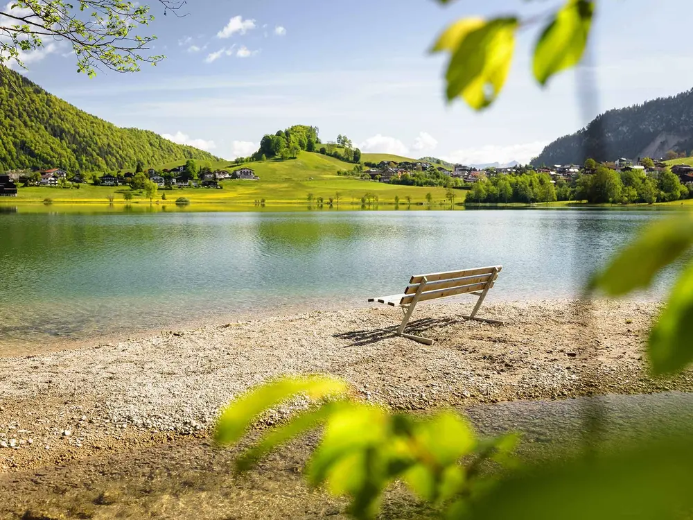 Ausblick auf den Thiersee