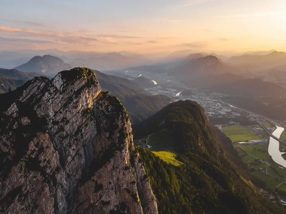 Ausblick im Kaisergebirge