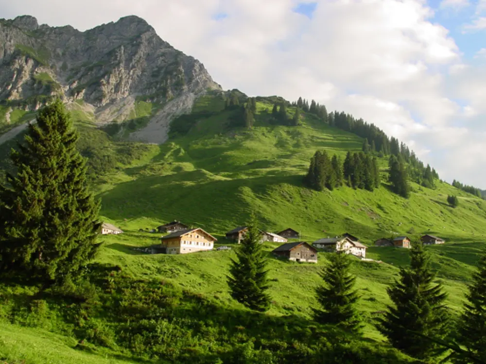 Alpe Steiris im Walsertal