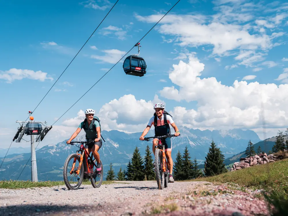 Biken an der Kleinen Salve