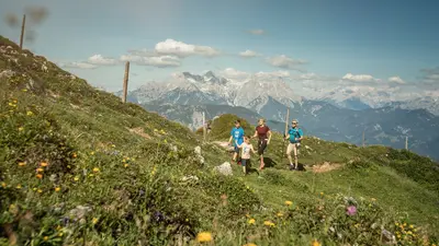 Horn Gipfel Höhenweg im Pillerseetal