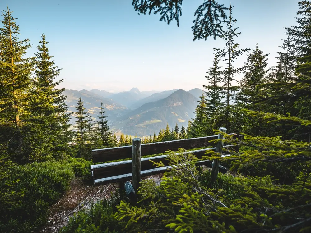Wanderweg Rauher Kopf im Brixental