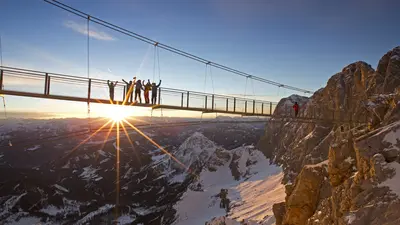 Hängebrücke am Dachstein