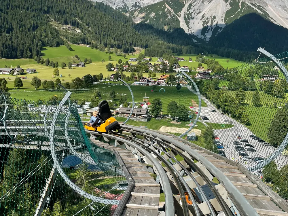 Sommerrodelbahn bei Ramsau am Dachstein
